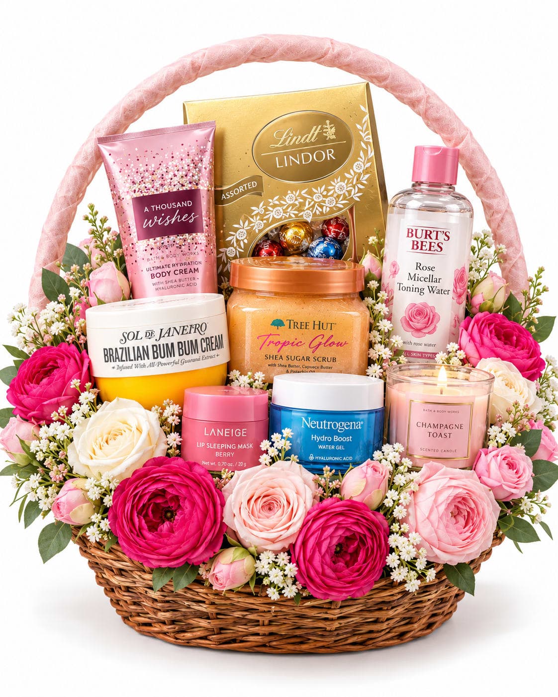 Rosé Glow Luxe Gift Basket