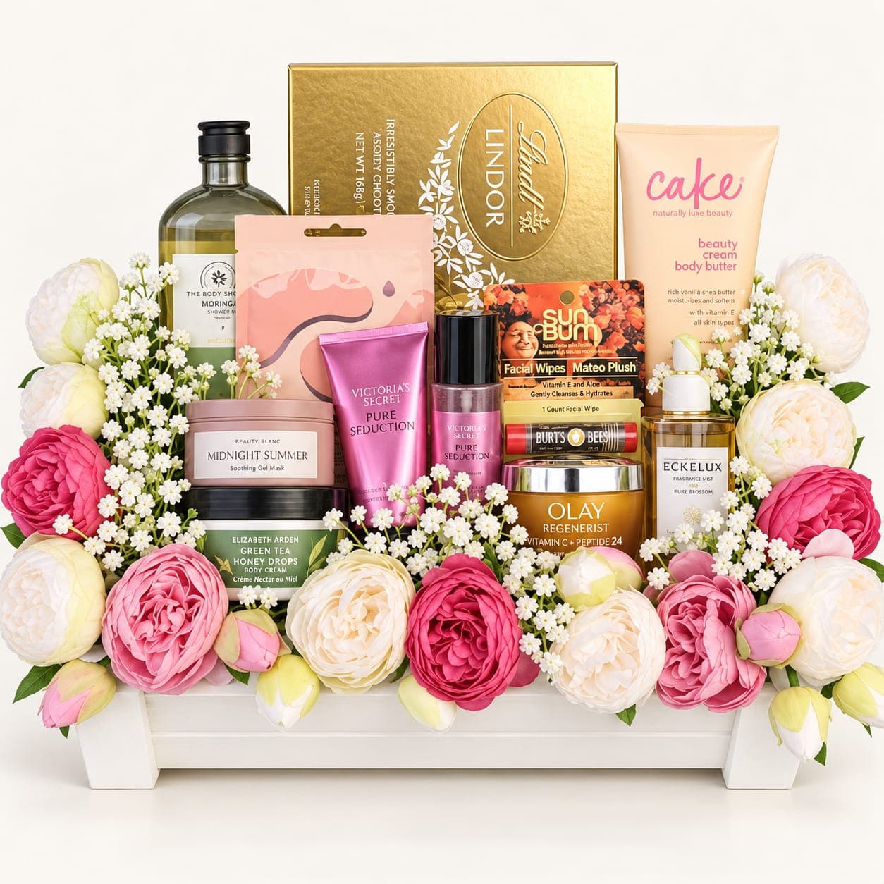 Rose & Radiance Self-Care Gift Crate
